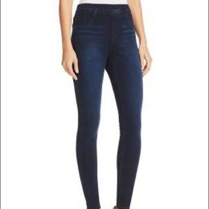 SPANX Jean-ish Ankle Leggings in Twilight Rinse.